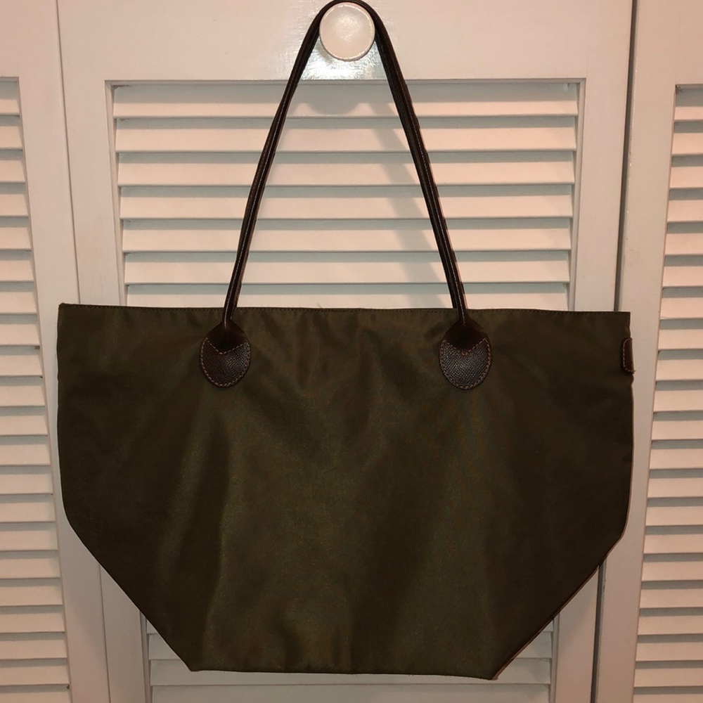 Herve Chapelier Paris Tote in Olive